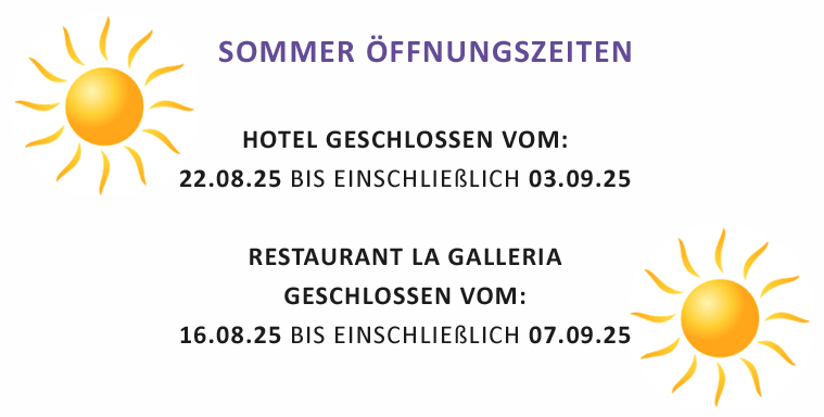 Sommer Oeffnungszeiten 2025